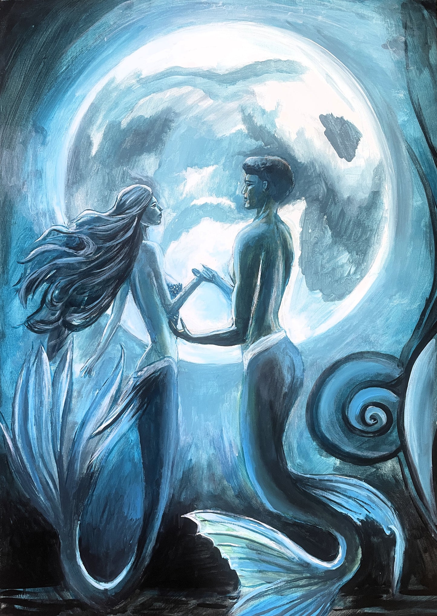Dance under the moon