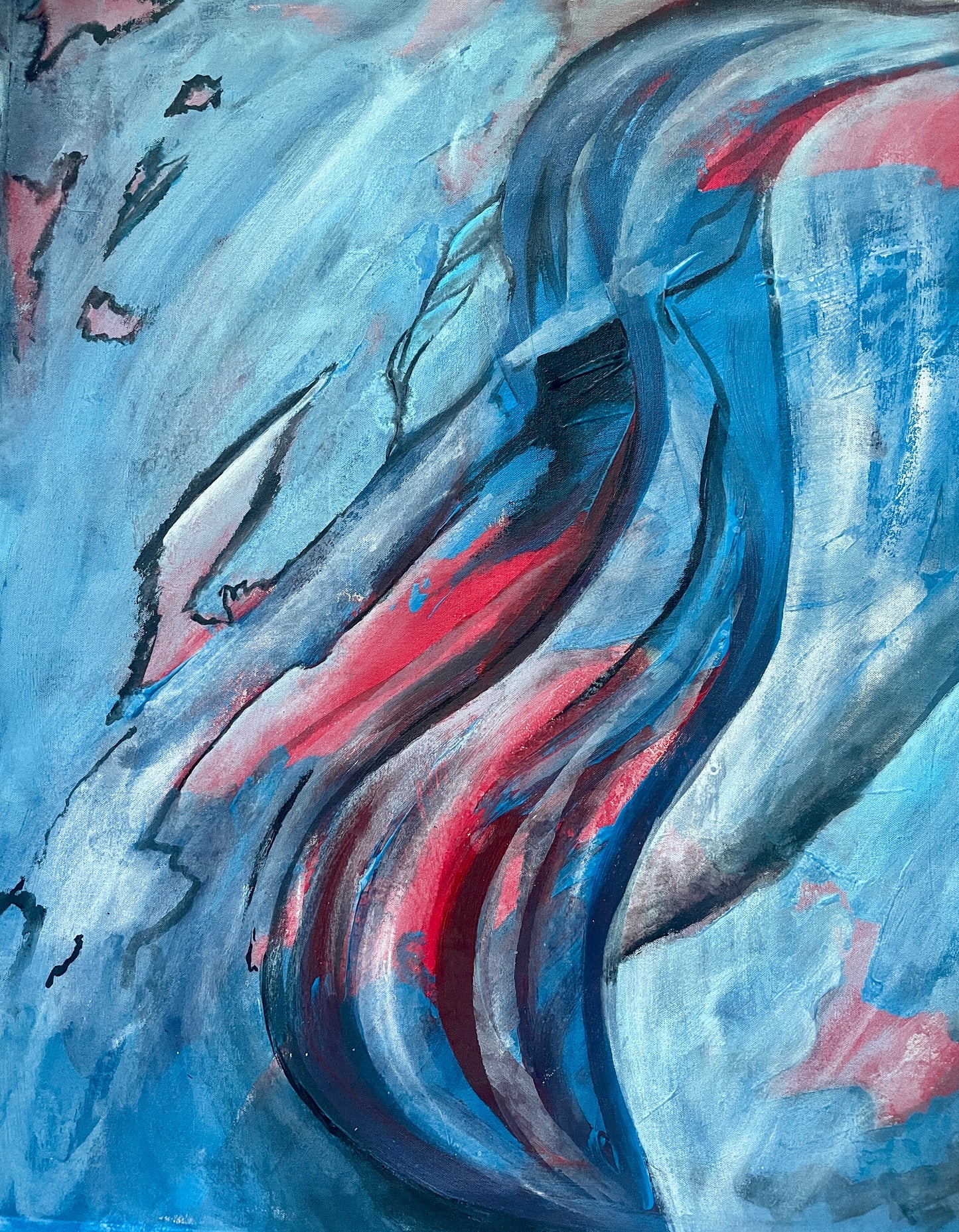 Cave High in the Mountains