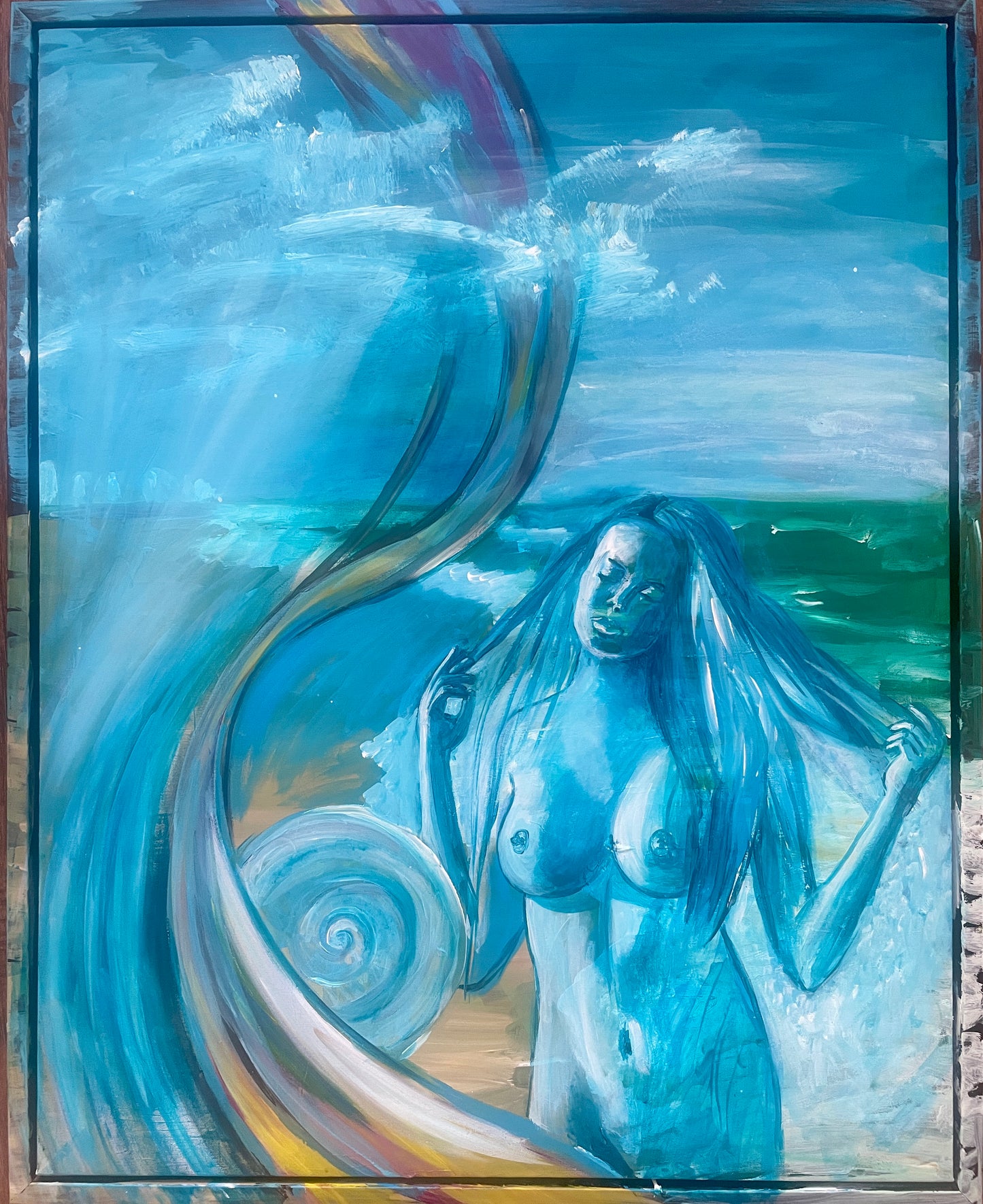 Is she from the ocean?