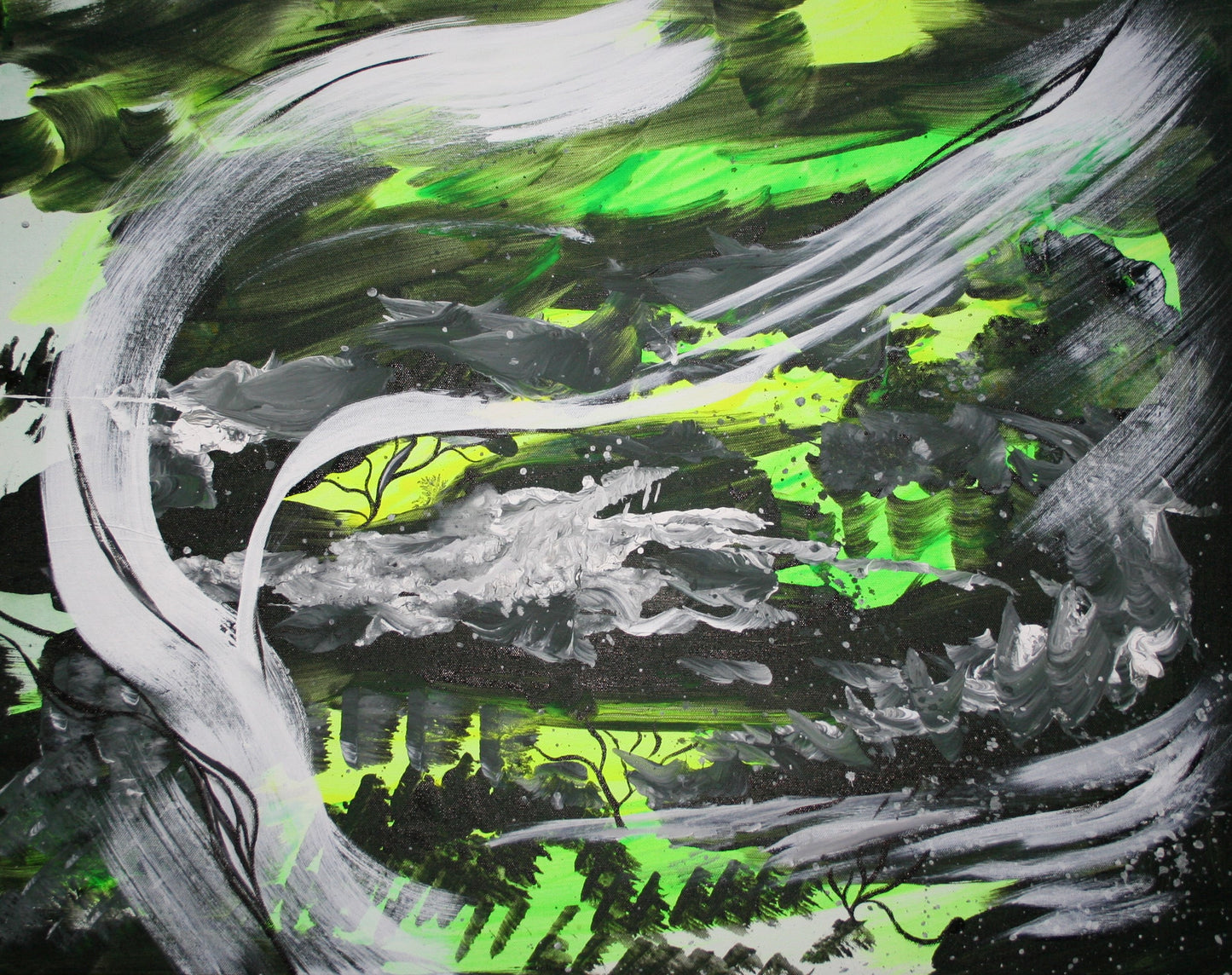 Path in the mountains