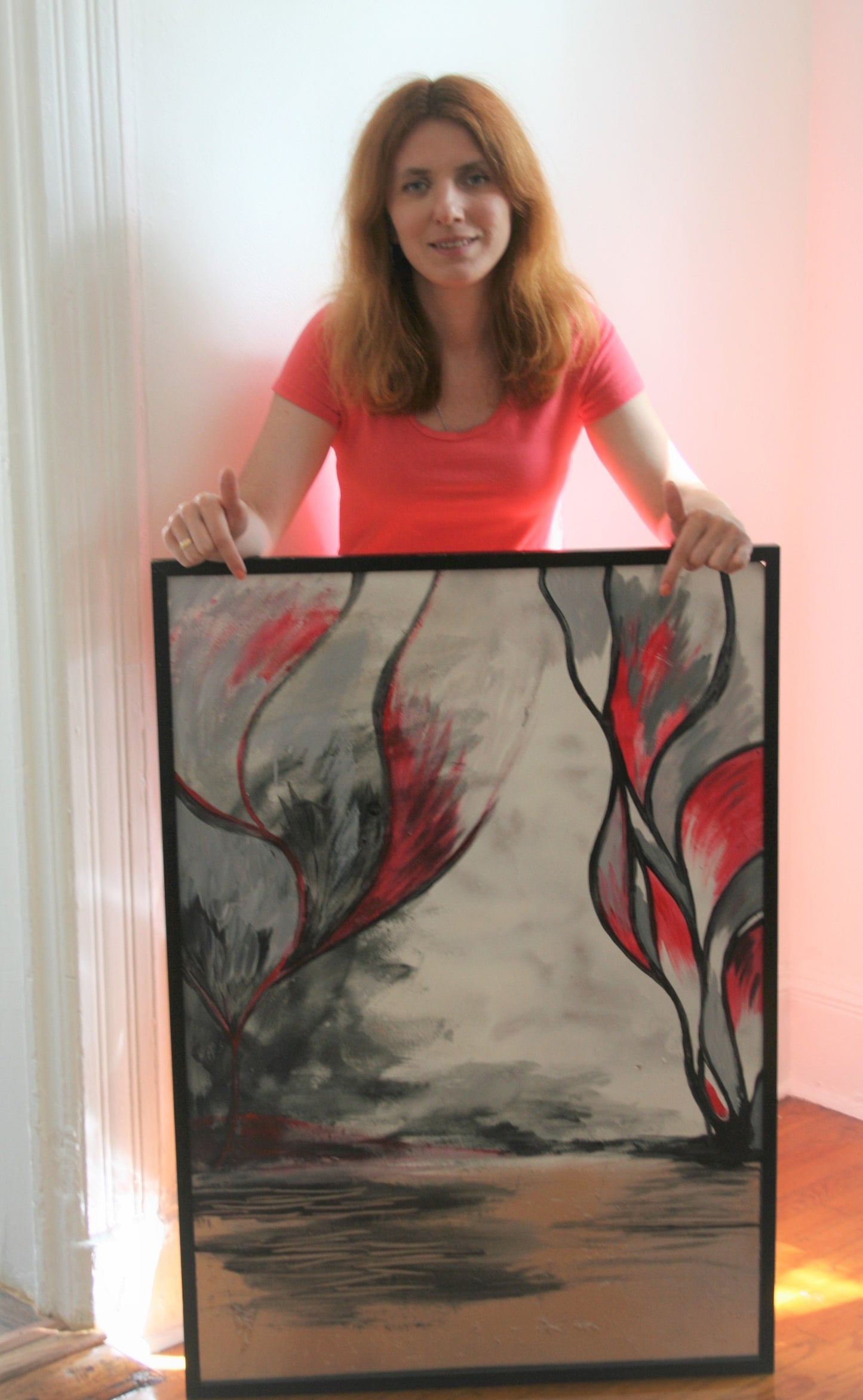 Trees before Halloween