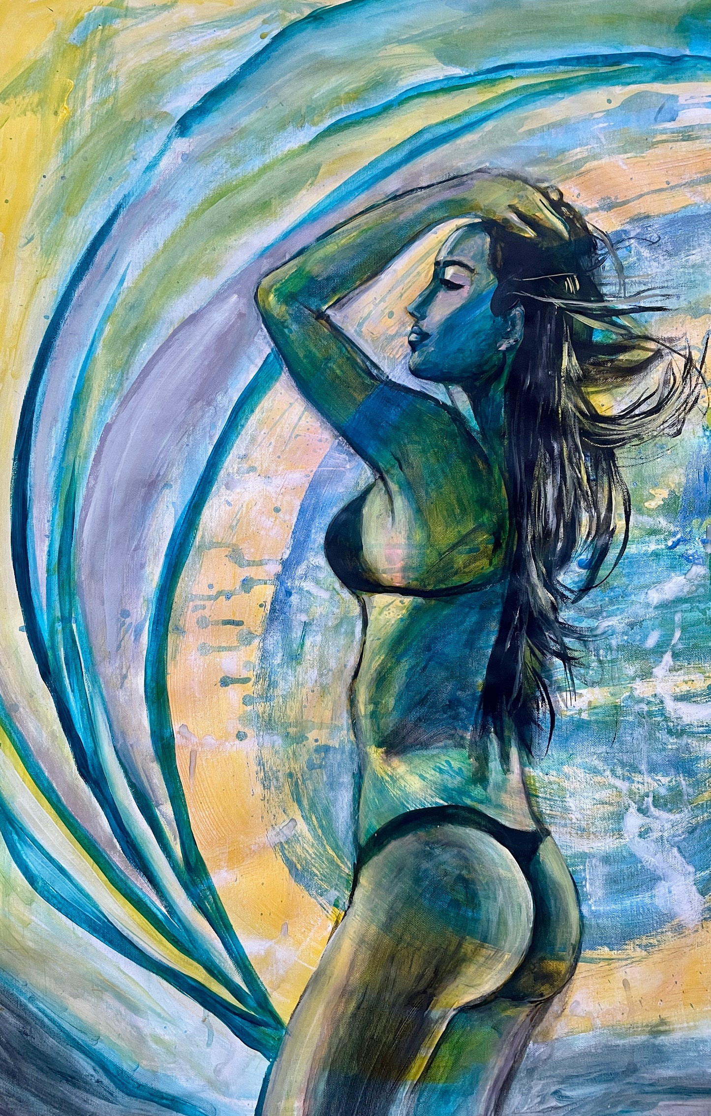 Wind from the ocean