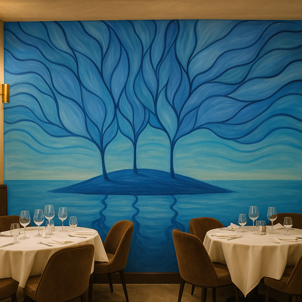 Custom Mural Commission — Hand-Painted Wall Art for Homes & Commercial Spaces